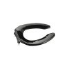 Kohler Lustra Elongated Open-Front Toilet Seat with Check Hinge -Toilet Seats Shop K 4671 CBlack