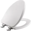 Bemis Alesio™ Elongated Closed-Front Toilet Seat and Lid with Soft Close -Toilet Seats Shop bemis 19170csla 000 520136