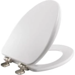 Bemis Alesio™ Elongated Closed-Front Toilet Seat and Lid with Soft Close