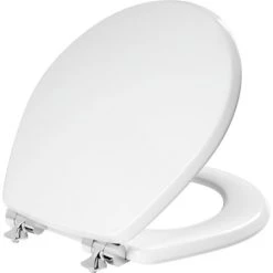 Bemis Benton Round Closed-Front Toilet Seat with Soft Close