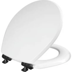 Bemis Benton Round Closed-Front Toilet Seat with Soft Close
