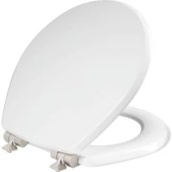 Bemis Benton Round Closed-Front Toilet Seat with Soft Close