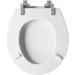 Bemis Benton Round Closed-Front Toilet Seat with Soft Close -Toilet Seats Shop bemis 26nisla alternate image 18