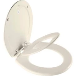 Bemis NextStep2 Round Closed Child / Adult - Front Toilet Seat with Soft Close and Lid