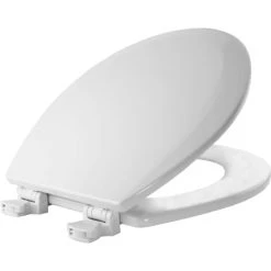 Bemis Round Closed-Front Enameled Wood Toilet Seat with Beveled Cover -Toilet Seats Shop bemis 500ec alternate image 86