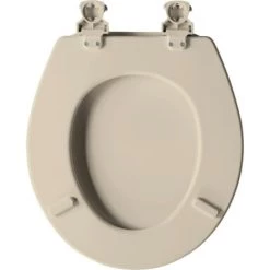 Bemis Round Closed-Front Enameled Wood Toilet Seat with Flat Cover -Toilet Seats Shop bemis 540ec alternate view 39