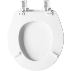 Bemis Ashland Round Closed-Front Toilet Seat with Soft Close -Toilet Seats Shop bemis 600e4 alternate view 10