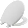 Bemis Round Closed-Front Toilet Seat with Soft Close -Toilet Seats Shop bemis 730sl 000 251734