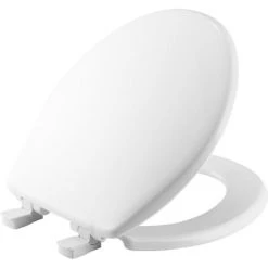 Bemis Round Closed-Front Toilet Seat with Soft Close