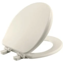 Bemis Alesio II Round Closed-Front Toilet Seat with Soft Close