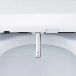 BioBidet Aura Elongated Bidet Toilet Seat with Nightlight and LED Side Panel Control -Toilet Seats Shop bio bidet a7 alternate image 105