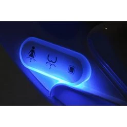 BioBidet Bliss Elongated Bidet Toilet Seat with Unlimited Warm Water, Self Cleaning Hydroflush, Nightlight and Wireless Remote -Toilet Seats Shop bio bidet bb 2000 alternate image 16