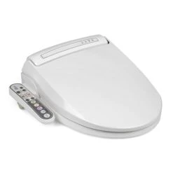 BioBidet Prestige Elongated Bidet Toilet Seat with Adjustable Warm Water, Self Cleaning Nozzles, Vortex Wash, Power Save Mode and Side Panel Controls -Toilet Seats Shop bio bidet bb 800 alternate image 75