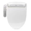 BioBidet Prestige Round Bidet Toilet Seat with Adjustable Warm Water, Self Cleaning Nozzles, Vortex Wash, Power Save Mode and Side Panel Controls -Toilet Seats Shop bio bidet bb 800r 6102498