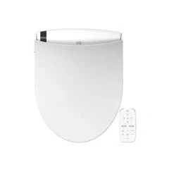 BioBidet Superior Luxury Round Bidet Toilet Seat with Wireless Remote