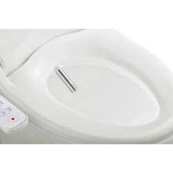 BioBidet Slim Elongated Bidet Toilet Seat with Self-Cleaning Nozzle, Nightlight and Fusion Warm Water Technology 13 BioBidet Slim Elongated Bidet Toilet Seat with Self-Cleaning Nozzle, Nightlight and Fusion Warm Water Technology -Toilet Seats Shop bio bidet slim one alternate image 10