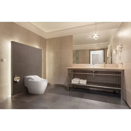 BioBidet Slim Elongated Bidet Toilet Seat with Self-Cleaning Nozzle, Nightlight and Fusion Warm Water Technology 4 BioBidet Slim Elongated Bidet Toilet Seat with Self-Cleaning Nozzle, Nightlight and Fusion Warm Water Technology - Image 2