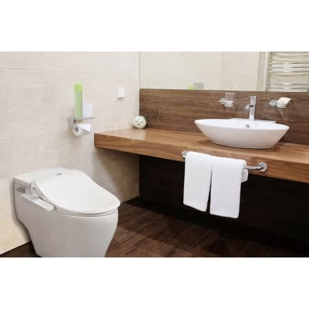 BioBidet Slim Elongated Bidet Toilet Seat with Self-Cleaning Nozzle, Nightlight and Fusion Warm Water Technology 5 BioBidet Slim Elongated Bidet Toilet Seat with Self-Cleaning Nozzle, Nightlight and Fusion Warm Water Technology - Image 3