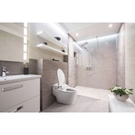 BioBidet Slim Elongated Bidet Toilet Seat with Self-Cleaning Nozzle, Nightlight and Fusion Warm Water Technology 6 BioBidet Slim Elongated Bidet Toilet Seat with Self-Cleaning Nozzle, Nightlight and Fusion Warm Water Technology - Image 4