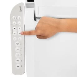 Brondell Swash Select Round Soft Close Bidet Seat -Toilet Seats Shop brondell dr801 r alternate view 25