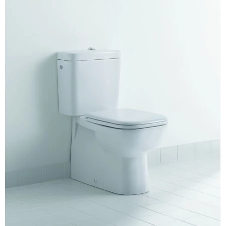 Duravit D-Code Elongated Closed-Front Toilet Seat with Soft Close 4 Duravit D-Code Elongated Closed-Front Toilet Seat with Soft Close - Image 2