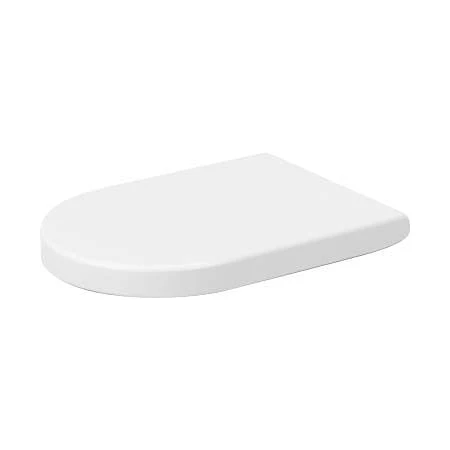 Duravit Starck 3 Elongated Closed-Front Toilet Seat with Soft Close 3 Duravit Starck 3 Elongated Closed-Front Toilet Seat with Soft Close