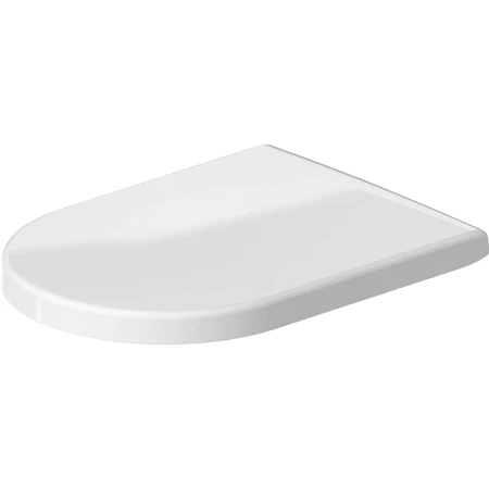Duravit Starck 3 Elongated Closed-Front Toilet Seat with Soft Close 5 Duravit Starck 3 Elongated Closed-Front Toilet Seat with Soft Close - Image 3