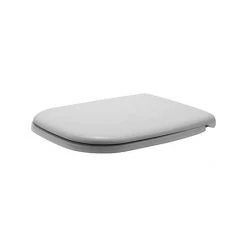 Duravit D-Code Elongated Closed-Front Toilet Seat with Soft Close