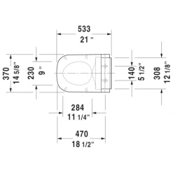 Duravit SensoWash Starck C Elongated Slow-Close Bidet Seat -Toilet Seats Shop duravit 2 610300001001300 duravit td i 610300d e 87612 486