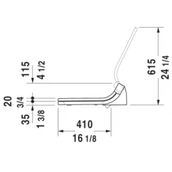 Duravit SensoWash Starck C Elongated Slow-Close Bidet Seat -Toilet Seats Shop duravit 2 610300001001300 duravit td i 610300s e 87614 487