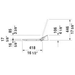 Duravit SensoWash Slim Elongated Slow-Close Bidet Seat -Toilet Seats Shop duravit 2 611000001001300 duravit td i 611000s 87618 492