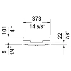 Duravit SensoWash Slim Elongated Slow-Close Bidet Seat -Toilet Seats Shop duravit 2 611000001001300 duravit td i 611000v 87619 493