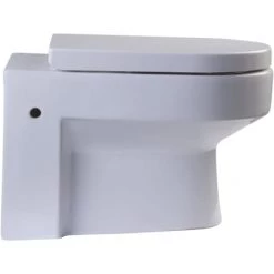 Eago Elongated Closed-Front Toilet Seat with Soft Close Hinges -Toilet Seats Shop eago r 101seat alternate view 2120
