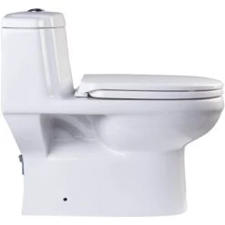 Eago Elongated Closed-Front Toilet Seat with Soft Close Hinges -Toilet Seats Shop eago r 222seat alternate view 2128