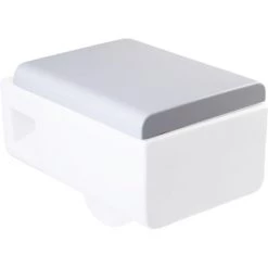 Eago Elongated Closed-Front Toilet Seat with Soft Close Hinges