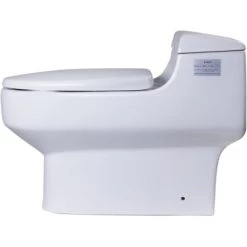 Eago Elongated Closed-Front Toilet Seat with Soft Close Hinges -Toilet Seats Shop eago r 352seat alternate view 2150
