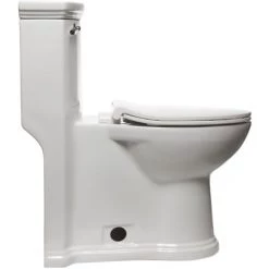 Eago Elongated Closed-Front Toilet Seat with Soft Close Hinges 9 Eago Elongated Closed-Front Toilet Seat with Soft Close Hinges -Toilet Seats Shop eago r 364seat alternate view 2165
