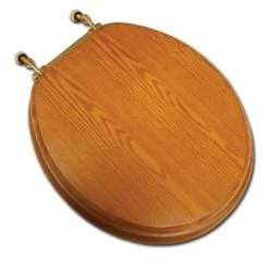 Jones Stephens Round Closed-Front Toilet Seat