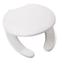 Jones Stephens Round Open-Front Toilet Seat with Soft Close