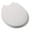 Jones Stephens Round Closed-Front Toilet Seat Slow-Close Adjustable QuicKlean® Hinge -Toilet Seats Shop jones stephens c1b4r300 4295008
