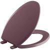 Kohler Lustra Q2 Elongated Closed-Front Toilet Seat with Quick-Release and Quick-Attach Hinges -Toilet Seats Shop kohler 4652 53