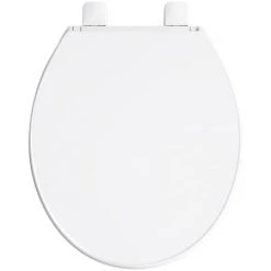 Kohler Border Round Closed-Front Toilet Seat with Soft Close and Quick Release -Toilet Seats Shop kohler k 24494 a alternate view 124