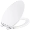 Kohler Border Elongated Closed-Front Toilet Seat with Soft Close and Quick Release -Toilet Seats Shop kohler k 24495 a 0 6980859