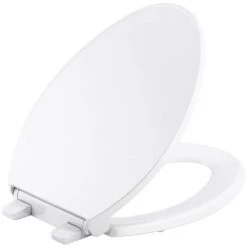Kohler Border Elongated Closed-Front Toilet Seat with Soft Close and Quick Release