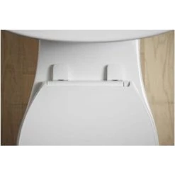 Kohler Border Elongated Closed-Front Toilet Seat with Soft Close and Quick Release -Toilet Seats Shop kohler k 24495 a alternate view 135
