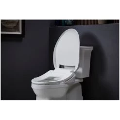 Kohler C3 Elongated Closed-Front Bidet Seat with Soft Close, Quick Release, and Night Light Technology -Toilet Seats Shop kohler k 26132 csp alternate view 15