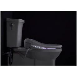 Kohler C3 Elongated Closed-Front Bidet Seat with Soft Close, Quick Release, and Night Light Technology -Toilet Seats Shop kohler k 26132 csp alternate view 17