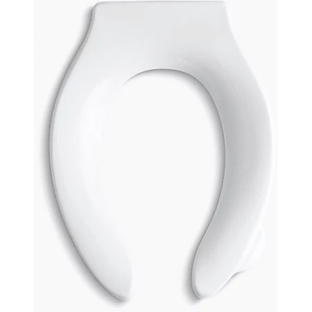 Kohler Stronghold Elongated Open-Front Toilet Seat with Integrated Handle and Self-Sustaining Check Hinge 4 Kohler Stronghold Elongated Open-Front Toilet Seat with Integrated Handle and Self-Sustaining Check Hinge - Image 2