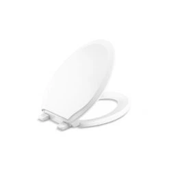 Kohler Rutledge Elongated Closed-Front Toilet Seat with Soft Close and Quick Release