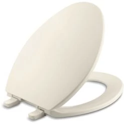Kohler Brevia Q2 Elongated Closed-Front Toilet Seat with Quick-Release and Quick-Attach Hinges